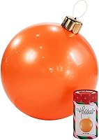 Vista 34 de Holiball Adorno inflable de vacaciones, decoración definitiva para interiores y exteriores, reutilizable y apto para almacenamiento, para bodas