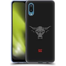 Head Case Designs Officially Licensed WWE Brahma Bull The Rock Gel Case [Military Grade Protection] Compatible with Samsung Galaxy A02/M02 2021
