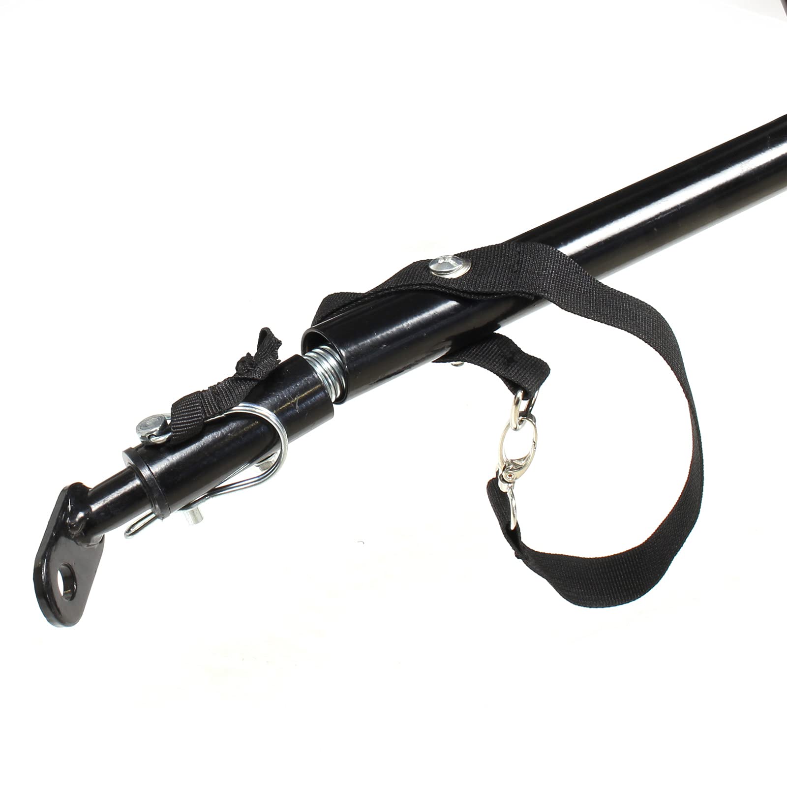 Wiltec Remorque pour Vélo, Timon Rabattable, Attelage Rapide, Chariot pour Bicyclette