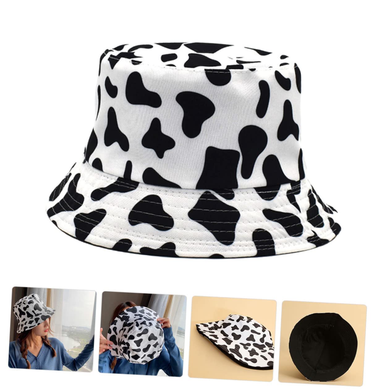BESTYASH 5pezzi Cappellino Secchiello per Ragazze Cappello e Traspirante per attività all