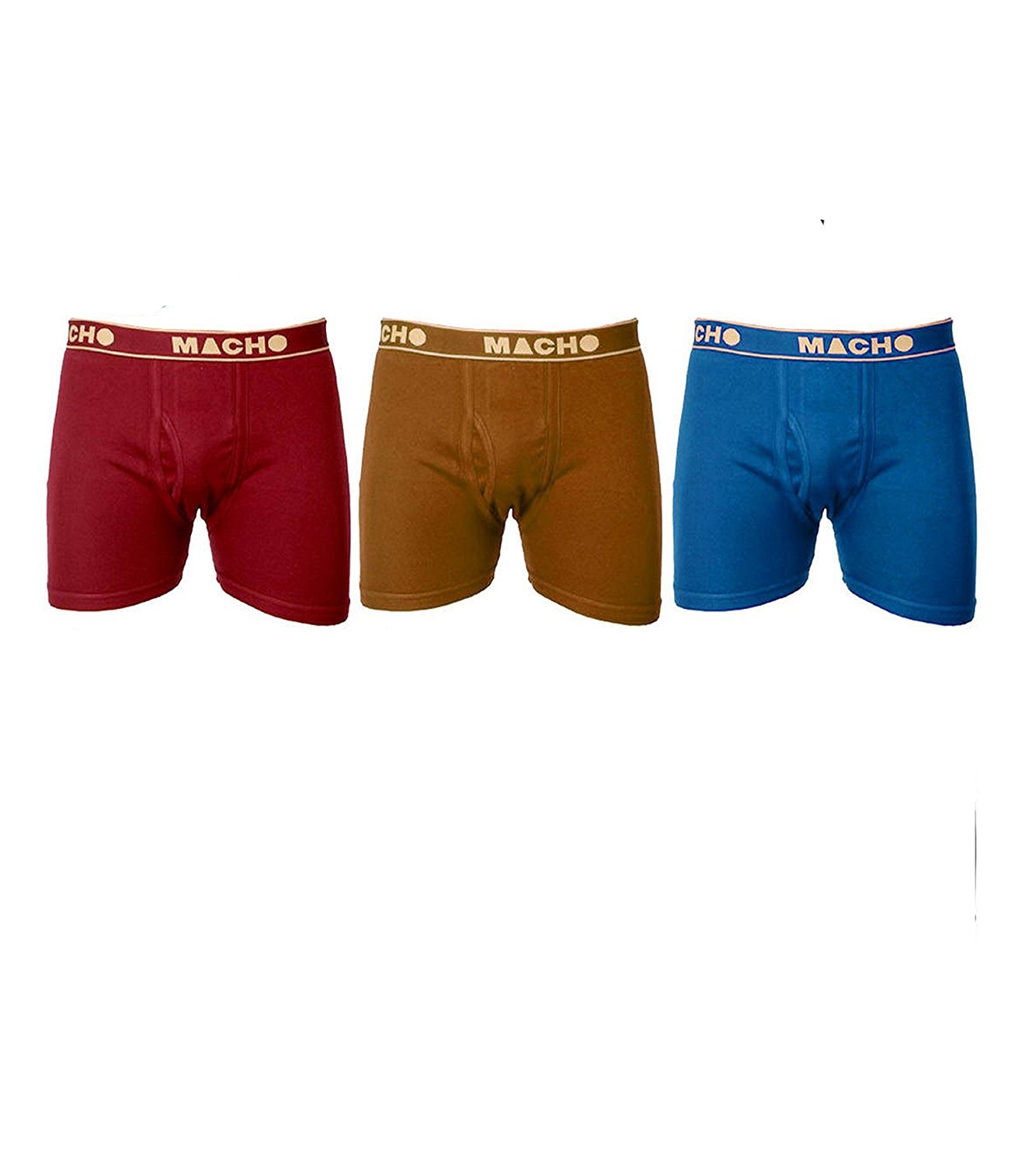 macho Smart Cut Cotton Brief Multicolor Pack of 3 (Size :100 CM)-picture-16