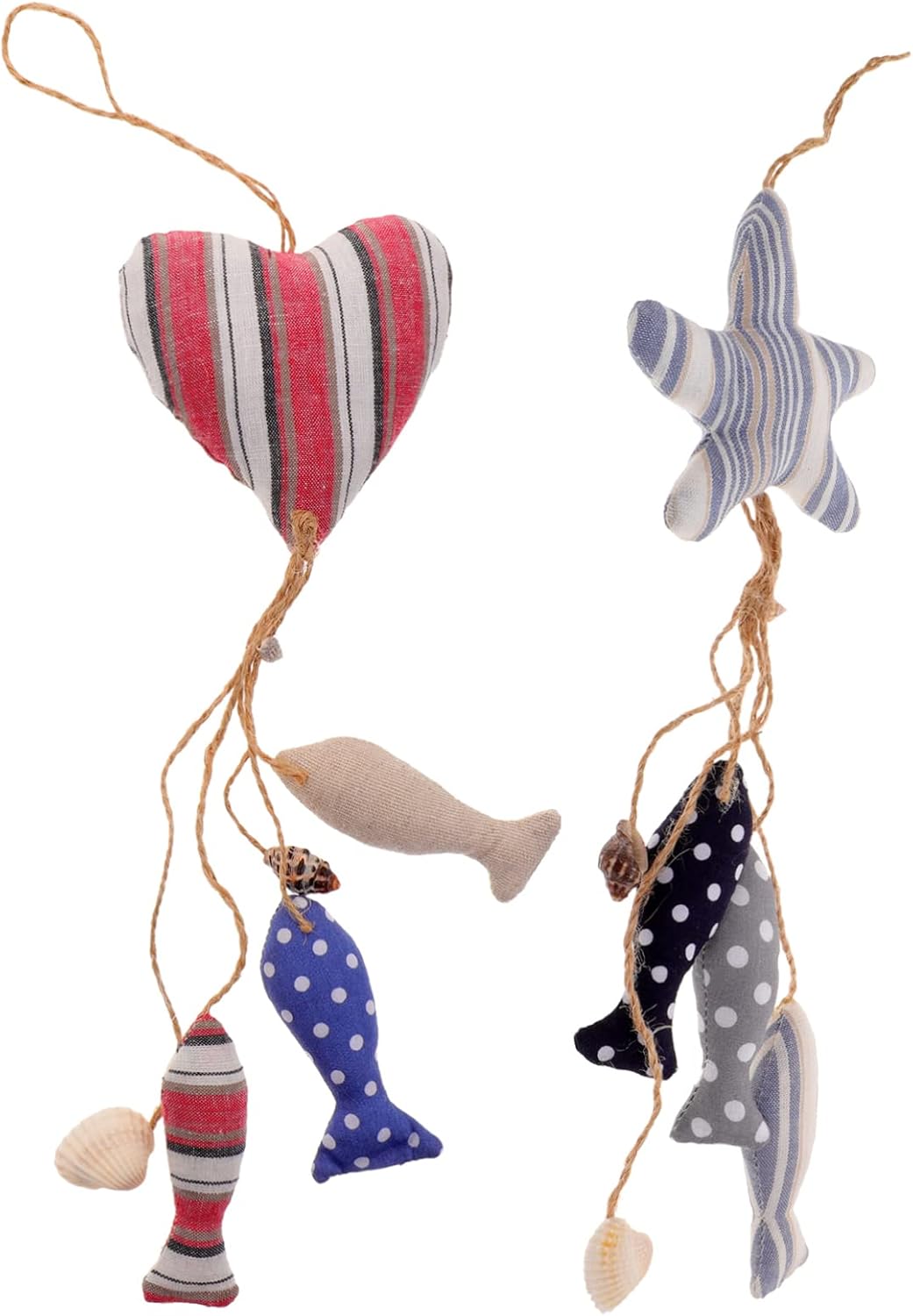 OUNONA Pack of 2 Pentagram Pendants, Home Decor, Hanging Decorations on