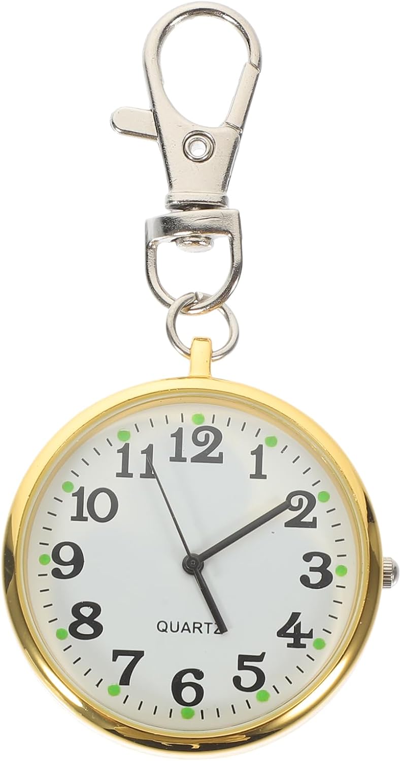 iplusmile Small Stainless Steel Pocket Watch Keychain Wind up Fob Watch for Nurses Portable Clip-on Open Face for Women Men Lightweight 3.14X1.57X0.27In iplusmile Small Stainless Steel Pocket Watch Keychain Wind up Fob Watch for Nurses Portable Clip-on Open Face for Women Men Lightweight 3.14X1.57X0.27In