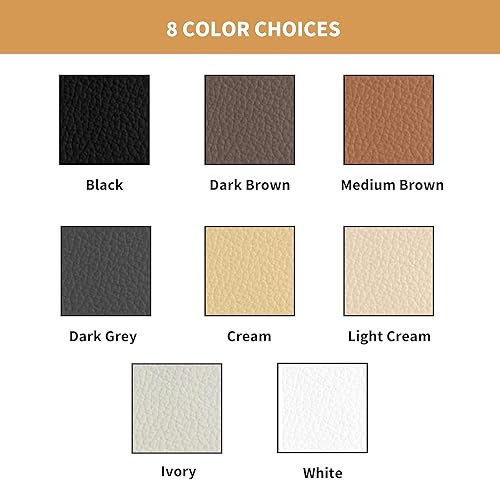 Miniatura 2 de Furniture Clinic Pintura de reparación de cuero, sello y color 2 en 1, uso en arañazos, desgarros y agujeros en asientos de automóvil, muebles, kit