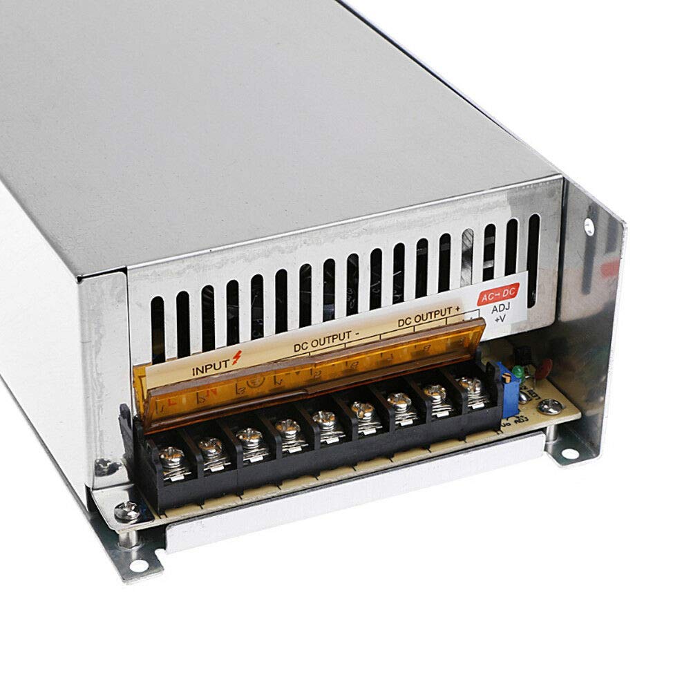 LEDSone DC 12V LED Netzteil Trafo Schaltnetzteil Adapter Power - Supply LED Strip (DC 12V 50A 600W)
