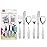 Lehoo Castle Kids Silverware, 6Pcs Toddler Utensils, Kids Utensils Includes Forks and Spoons, Knives, Toddler Silverware Stainless Steel (Insect)