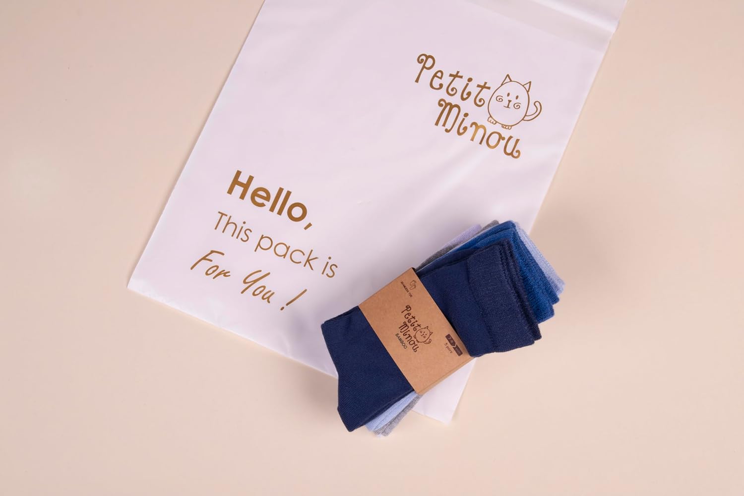 Mochi Kids Seamless-Toe Viscose derived from Bamboo Crew Socks (5-Pack) - Image 7