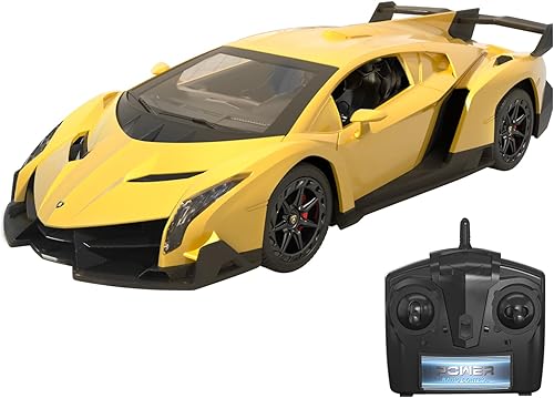 Serie RC con licencia oficial escala 124 auto de juguete eléctrico para pasatiempos de carreras vehículo modelo Lamborghini para niños y niñas 3 4 5