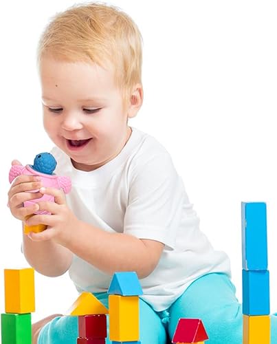 Miniatura 2 de Juguetes para apretar, 3 unidades, juguetes antiestrés de pollo para niños y adultos, bolas de alivio del estrés para giif suministros de fiesta de