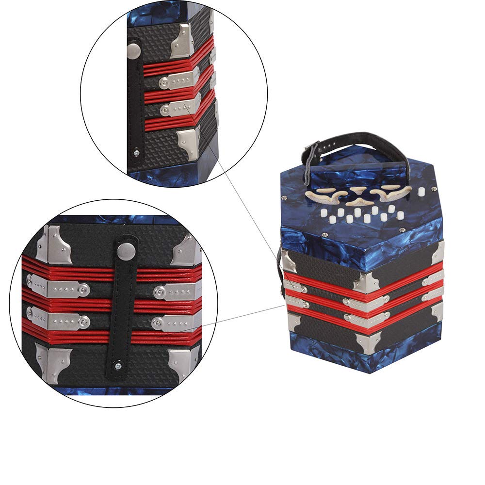 Amazon | 20トーン 40トーン 六角形アコーディオン プログレード