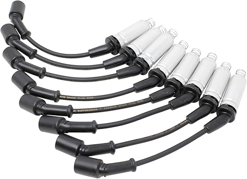Miniatura 2 de AIP Electronics Dragon Fire - Juego de cables de repuesto para bujías de repuesto originales compatibles con Chevy GMC LS1 LS2 LS3 LS6 LS7 Vortec