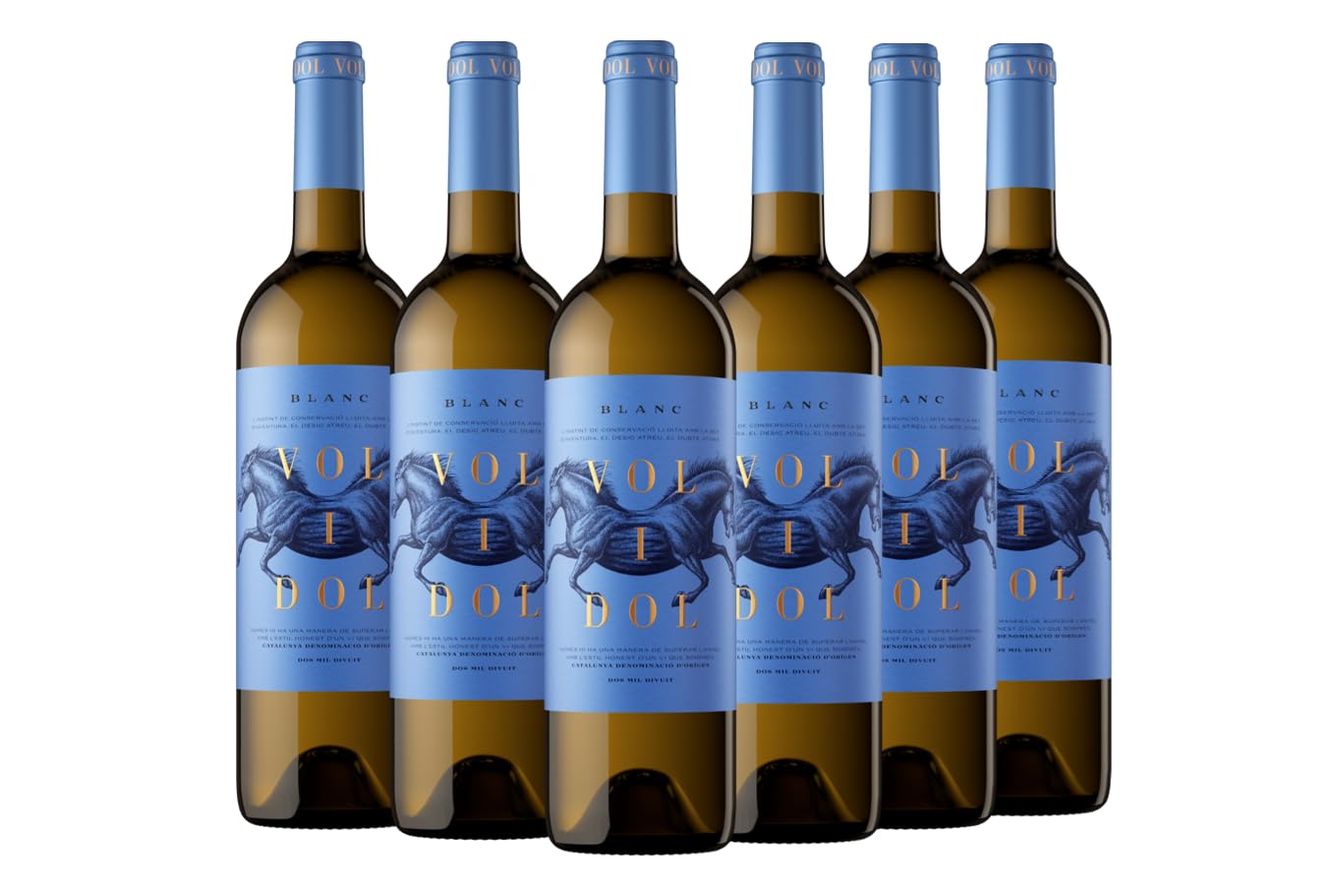 Vol i Dol - Vino blanco D.O.Cataluña - Pack blanco 6x75cl