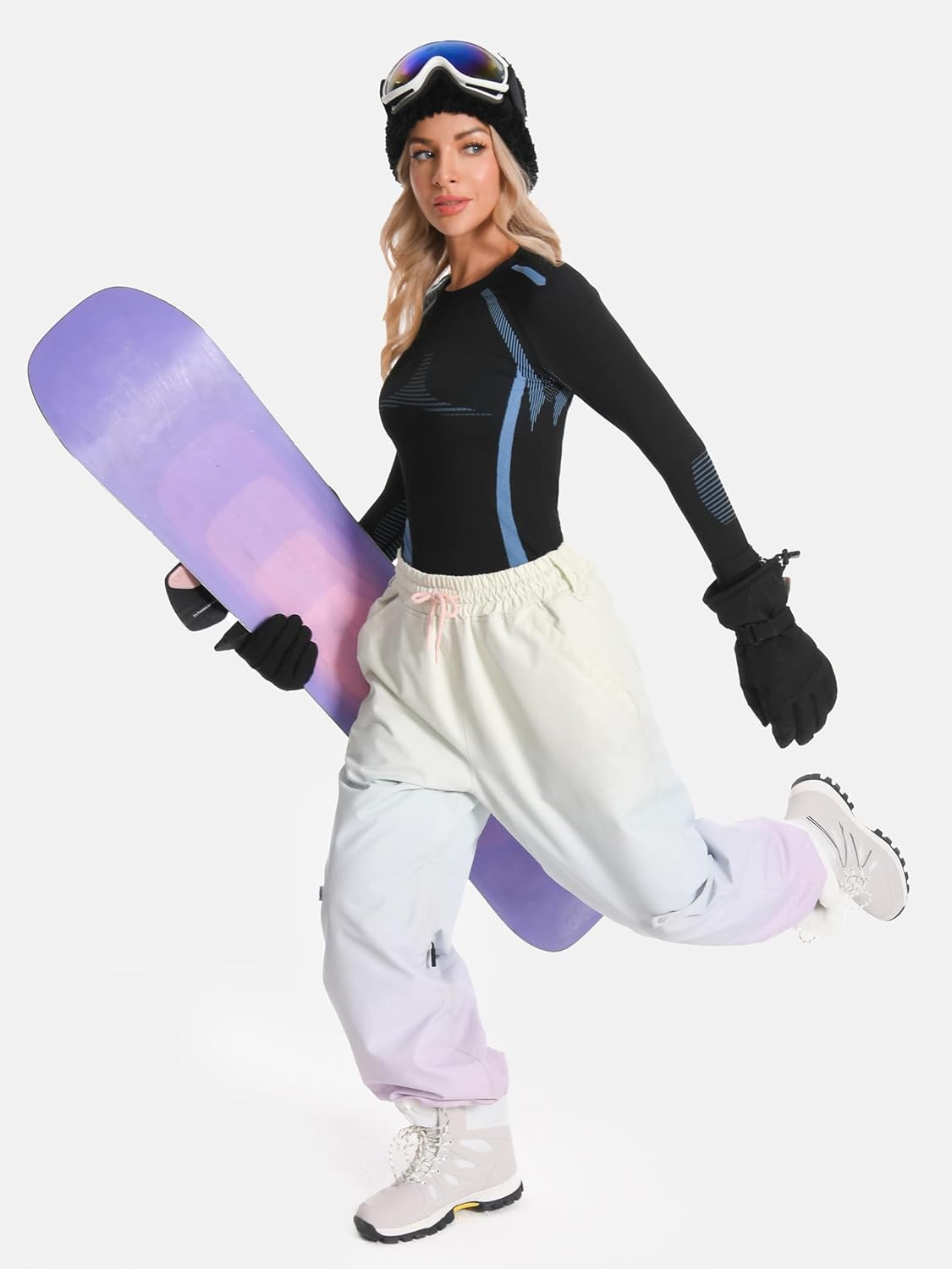 ATTRACO Thermal Underwear Set Womens Long Johns Warm Base Layer Top Bottom for Cold Weather Clothes - Image 8