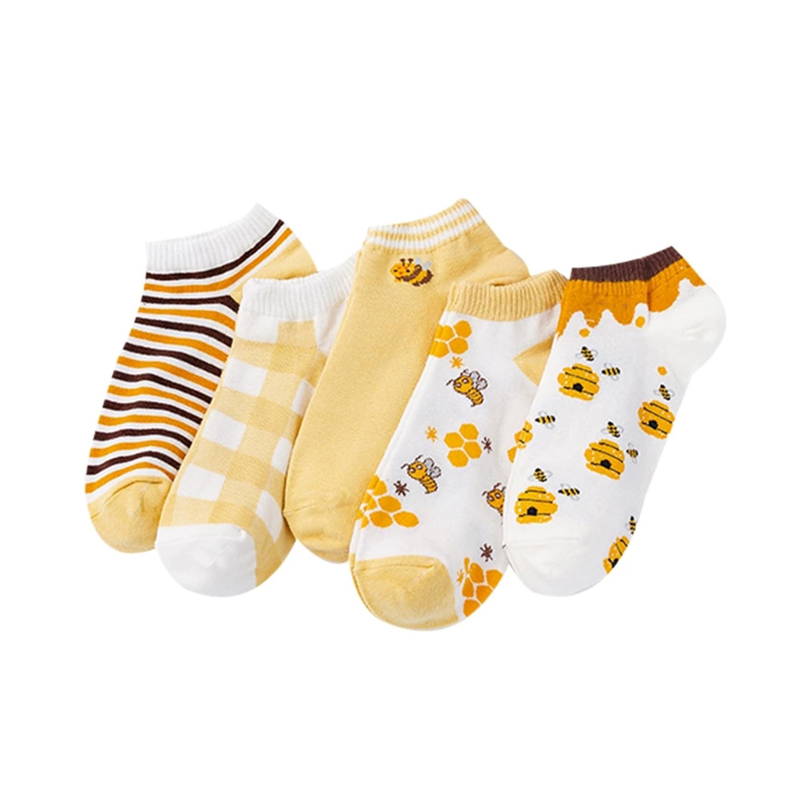 Benefeet Sox Womens Cute Ankle Socks Girls Novelty Fun Low Cut Socks Colorful Patterned Casual Cotton Short Summer Sock