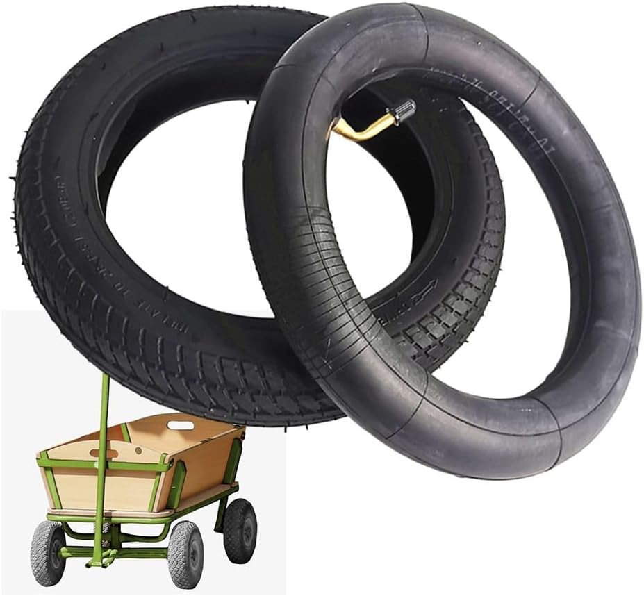255x55 Children's Three-Wheel Baby Hand Push Inner Tube Outer Tyre For Kids Tricycle And Baby Carriage(Inner tues+Tyre)