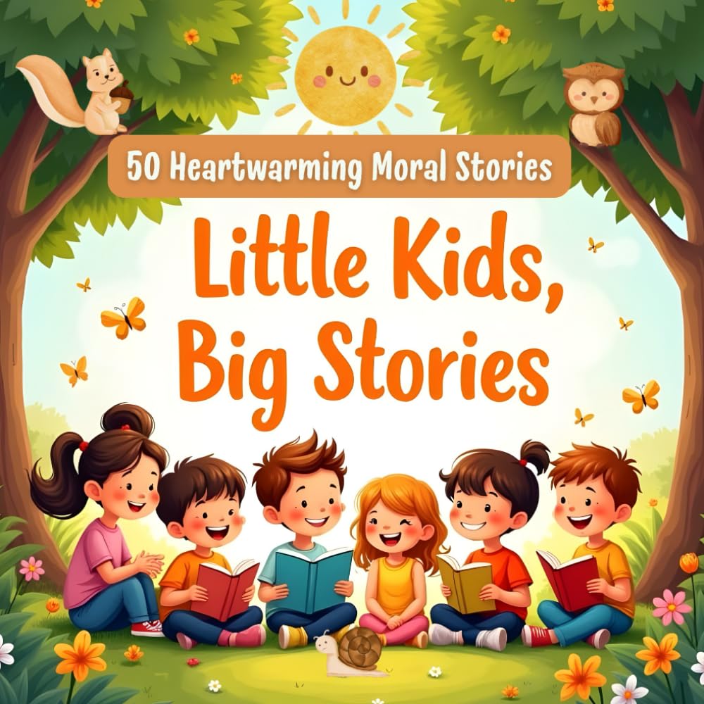 Little Kids, Big Stories: 50 Heartwarming Moral Tales for Young Readers