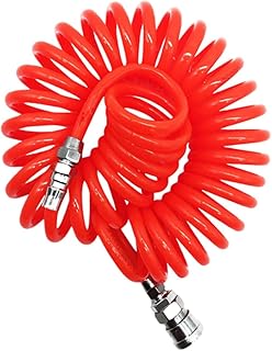 Hohopeti Mangueira Espiral Mangueira Retrátil Duto Flexível Mangueira De Ar Mangueira Flexível Espiral Mangueira De Bobina Tubo De Mola Encaracolado Mangueira De Ar Enrolada