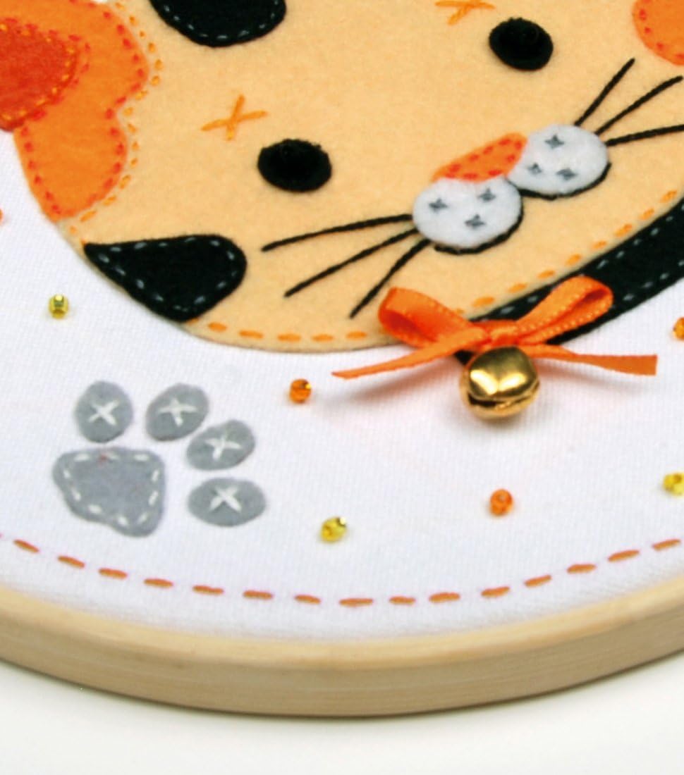 Vervaco Kitten Felt Applique KIT