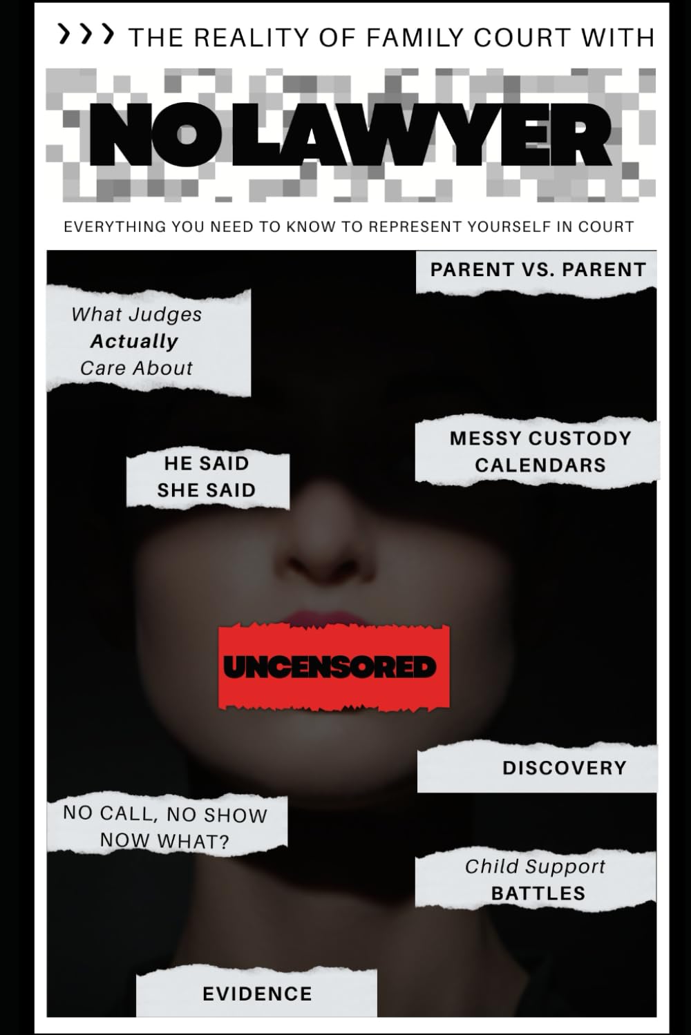 The Reality of Family Court with NO LAWYER: Everything You Need to Know to Represent Yourself in Court      Paperback – March 3, 2026
