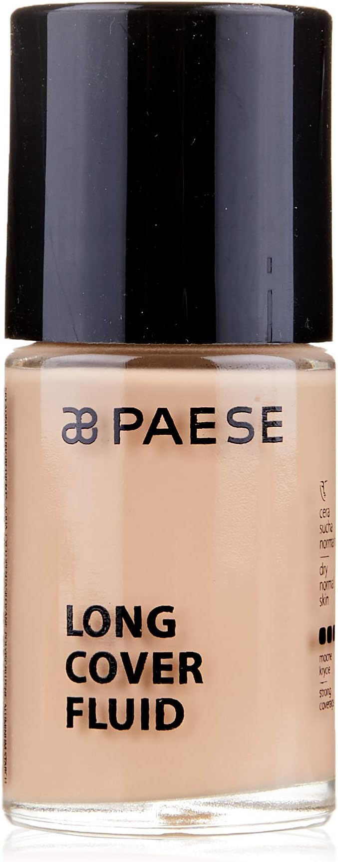 Paese Cosmetics Long Cover Fluid Foundation, Shade Number 1.5 30 ml