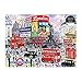 Galison Michael Storrings 1000 Piece London Jigsaw Puzzle for Adults – Illustrated Art Jigsaw Puzzle with Scene from The Streets of London – Fun Indoor Activity, Multicolor