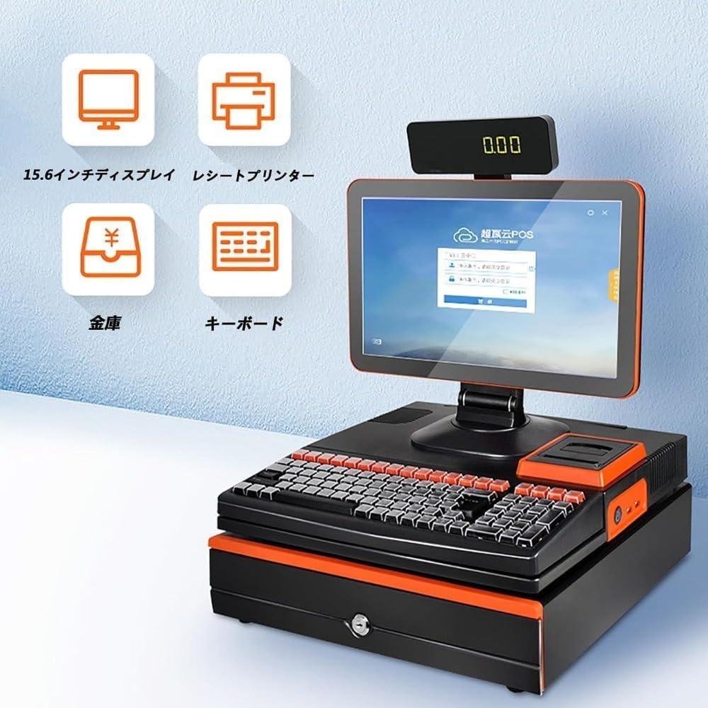 Square レジスター オールインワンPOSレジ 決済端末 A-SKU-0643-1