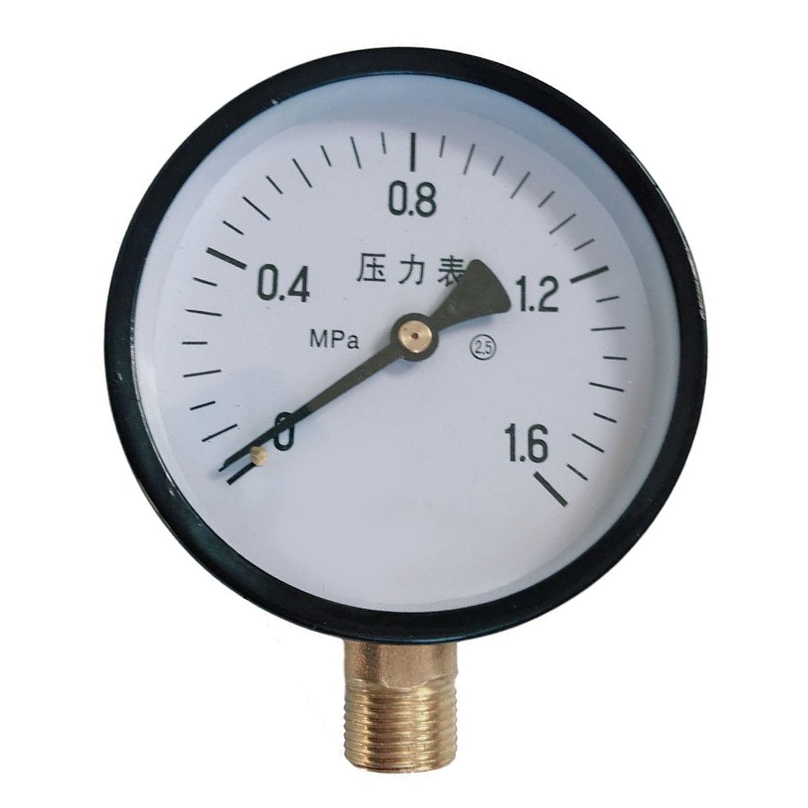 Dial Pressure Gauge M20 X 1.5cm, Normal Pressure Gauge Steam Pump Pressure Gauge for Water Air Oil
