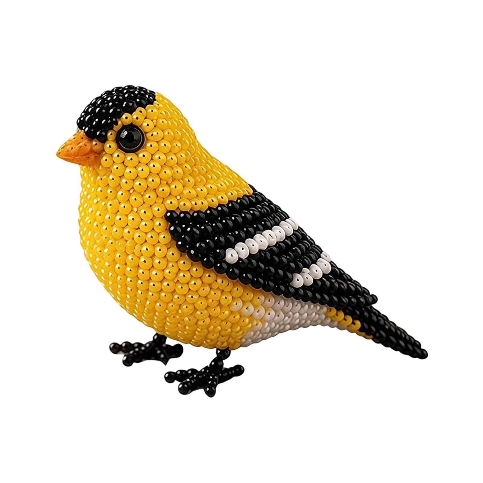 Pxzh F Creative Beaded Birds Making Set Complete Materials And Tool Weaving Beaded Craft Or Diyer Art Craft Projects Set