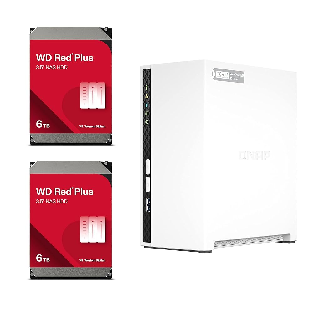 QNAP2ベイ NAS メモリー2GBTS-233 QN16372704 Amazon | 【Amazon.co.jp 限定】QNAP NAS 2ベイ TS-233 /AZ 4