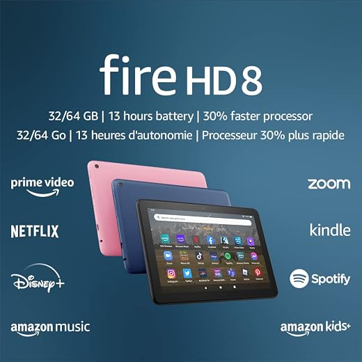 New Amazon Fire HD 8 2022 Review: Perfect Boost to Productivity