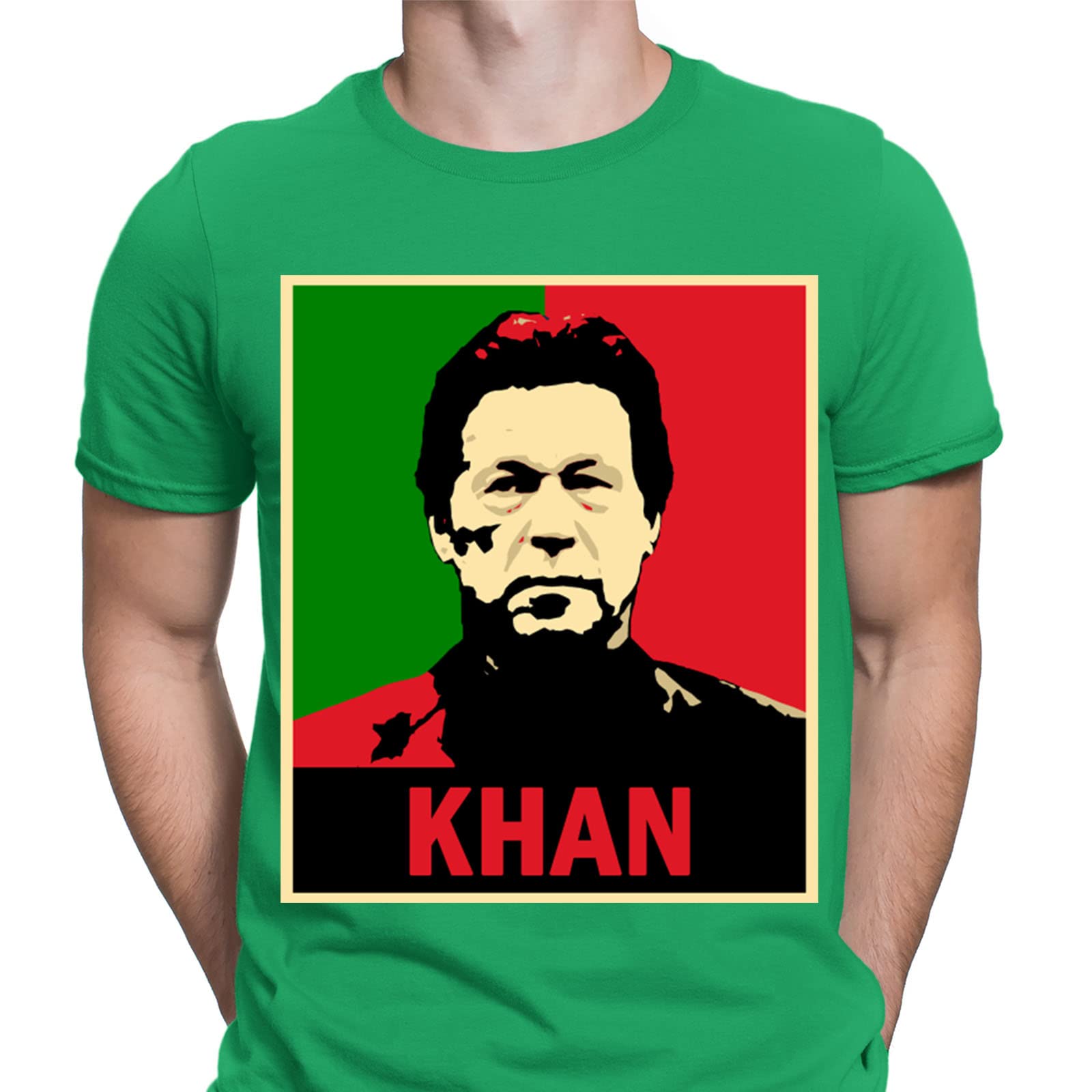 GenericFree Imran Khan Show Your Support PTI Pakistan Mens T-Shirts Tee Top #DGV1