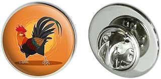Rooster of Awesomeness Chicken Metal 0.75