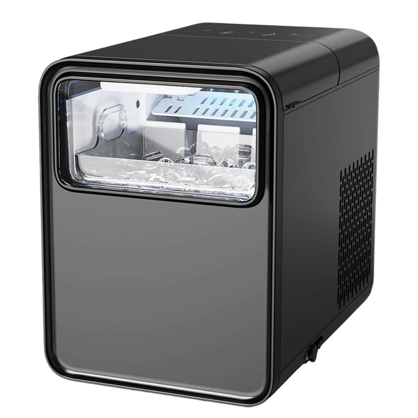 Machine à glaçons de comptoir pour ne jamais manquer de glace grâce au cycle de 6 min