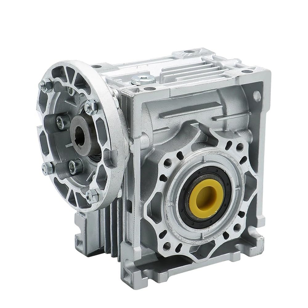 Silnik Krokowy, NMRV040 Reduktor przekładni ślimakowej z uziemionym kołnierzem IEC 71B5 71B14 63B5 63B14 56B5 i 9mm 11mm 14mm otwór wału wejściowego 18mm na zewnątrz(Ratio 60,71B5 Flange)