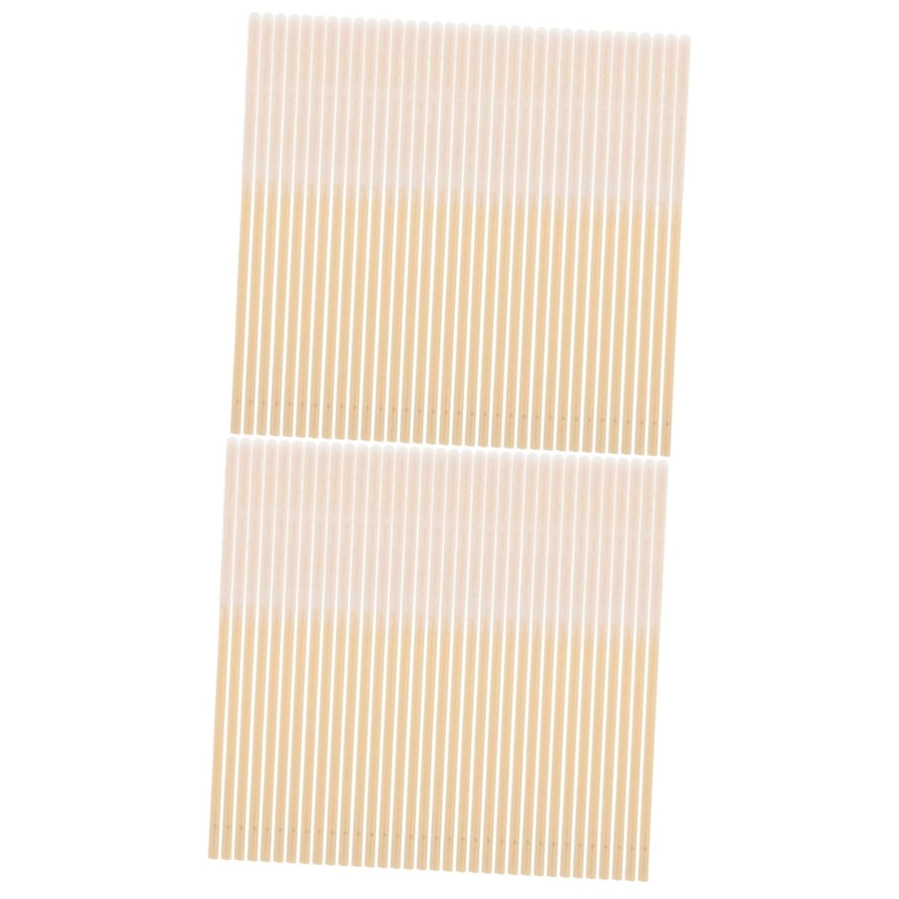 SOESFOUFU 2sets Disposable Cotton Swabs Long Cotton Sticks for Makeup Ear Cleaning Beauty Salon Skincare 150pcs*2