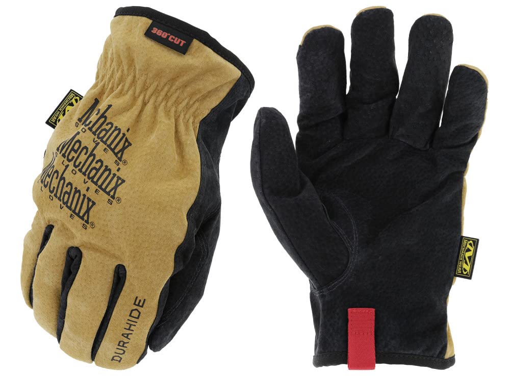 Mechanix Wear Durahide Driver E6-360 Gloves Black/Tan size L