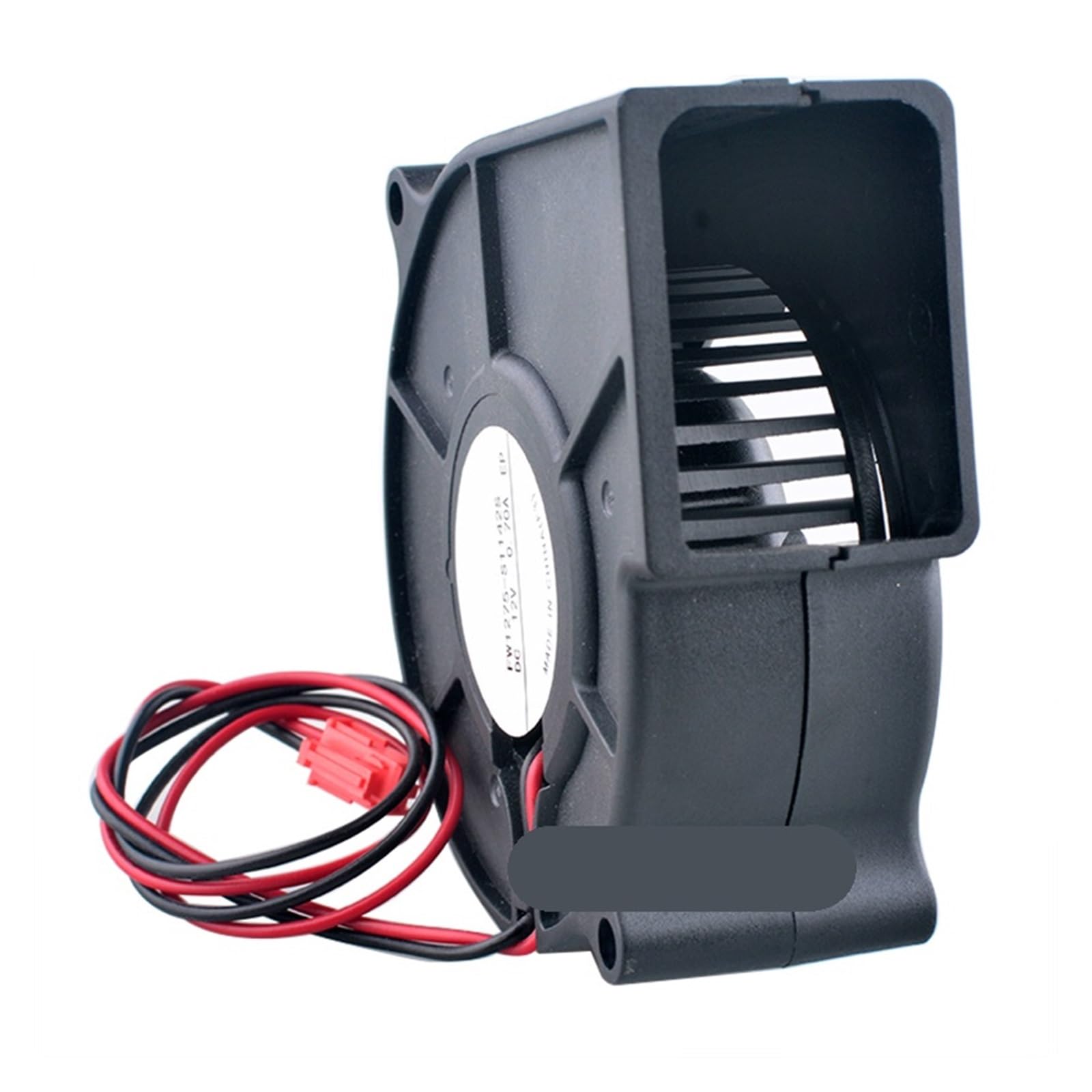 JJKKOZVQF FW1275-S1142S 75mm Centrifugal Blower Fan DC12V 0.70A 2-Pin Cooling Fan 7.5cm 75x75x30mm