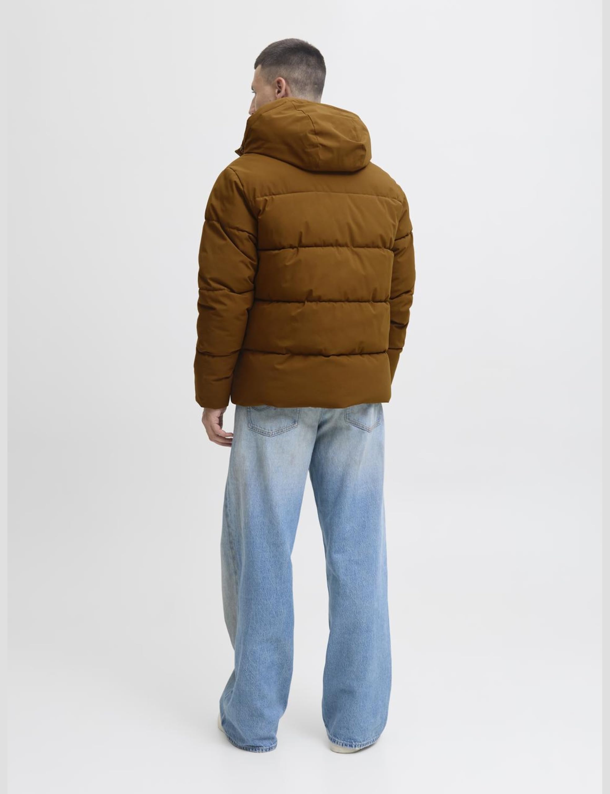 JACK & JONES Jjglobal Puffer Jacket Jjglobal - Chaqueta amortiguadora Hombre (Pack de 1)