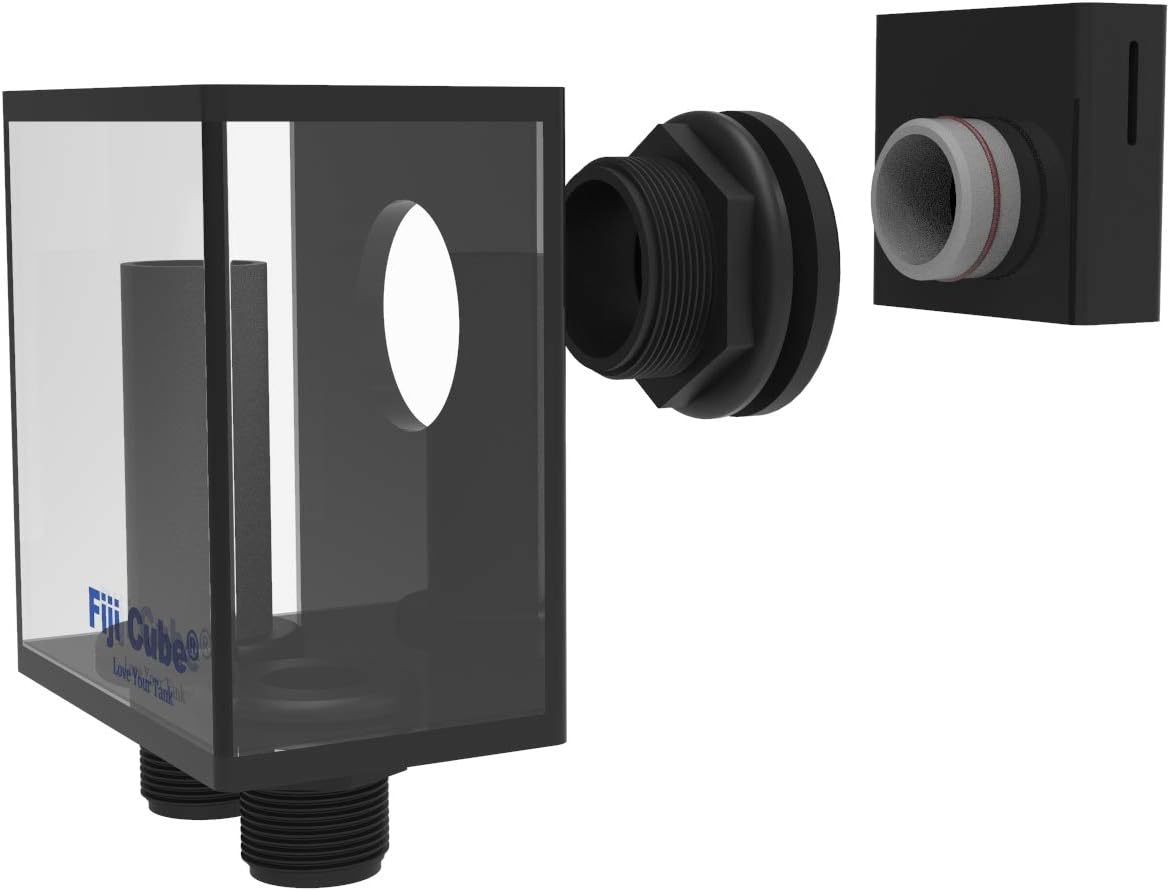 Fiji Cube Low Profile External Overflow Box (400 GPH)