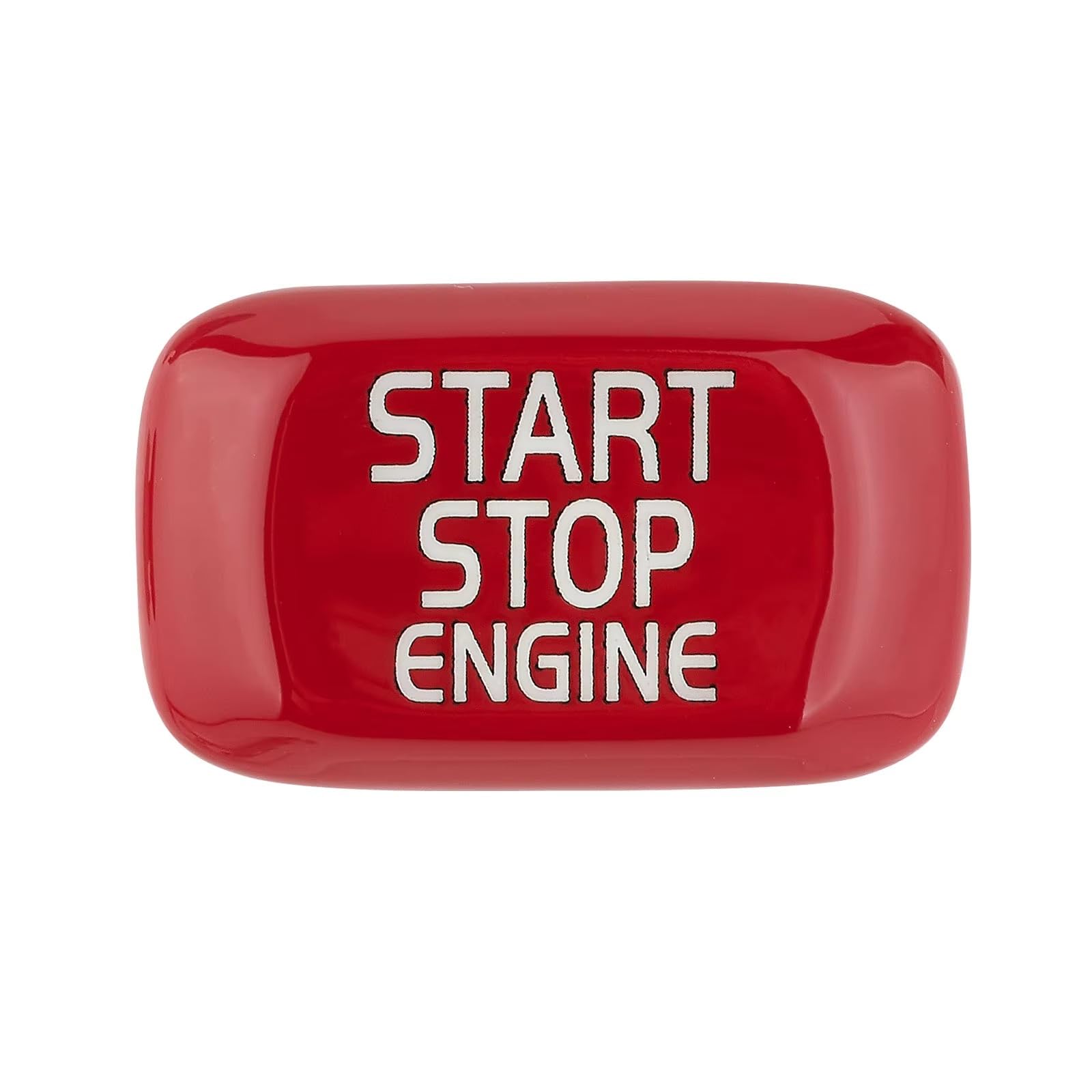 Button Trim Compatible with Volvo V40 V60 S60 S60L XC60 S80L 2014 2015 Car Engine Start Button Cover(Red)