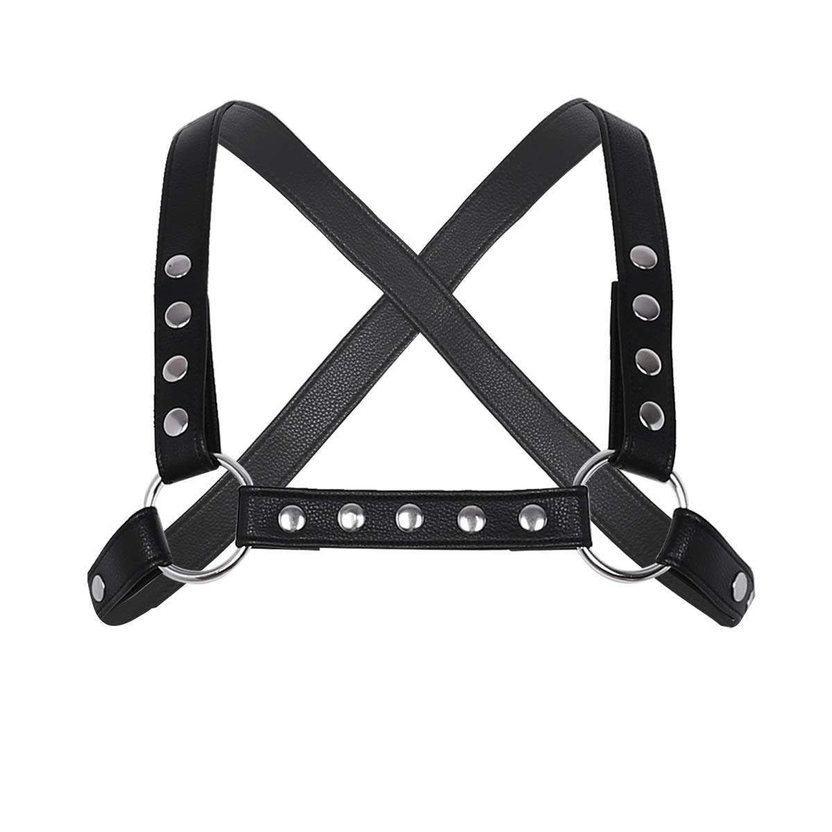 Costume SuperCenter Black and Gold Naugahyde Santa Belt with Buckle – Size Extra Large