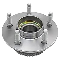 Vista 226 de TRQ Juego de 2 rodamientos de rueda trasera y conjunto de cubo con sensor ABS compatible con Ford Transit Connect 2014-2018