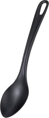 Rainspire Cuchara de cocina de nailon, cucharas de cocina resistentes al calor para utensilios de cocina antiadherentes, cucharas de cocina grandes