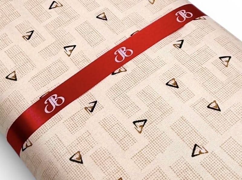 Image of JHABAK'S Unstitched Print Shirt Fabric for Men - Polycotton Material - 2.25Meter Shirt Piece Cloth