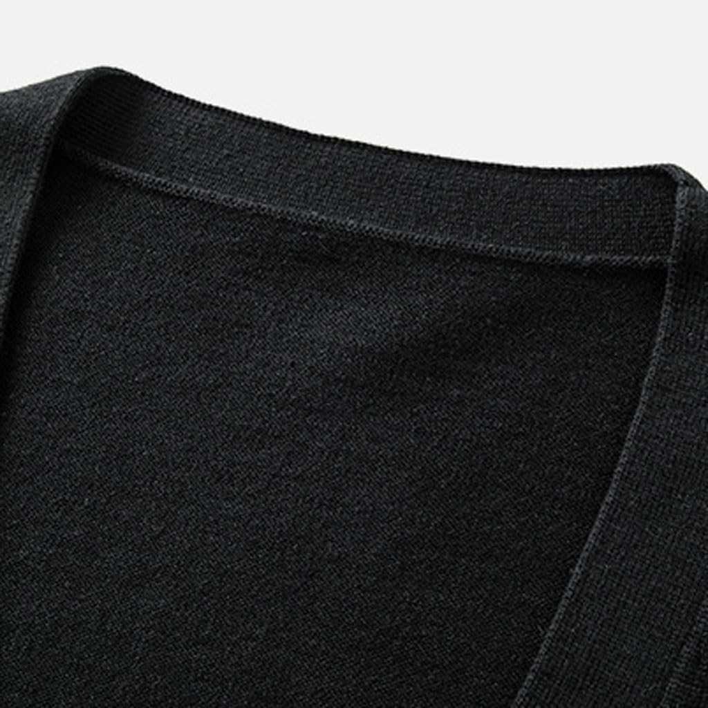 メンズカジュアルセーター 秋メンズソリッドカラーニットカーディガンジャケットルーズカジュアルペプラムジャケット 男性用セーター (C