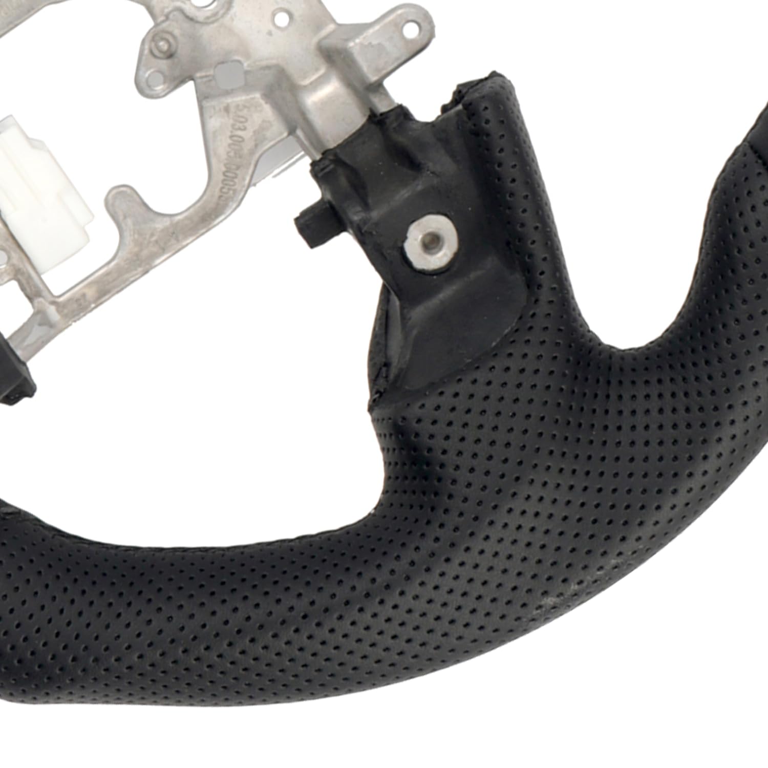 JIANGGAI Piano Black Perforated Leather Steering Wheel - For Toyota Prado, Tundra, Tacoma, 4Runner - View #6