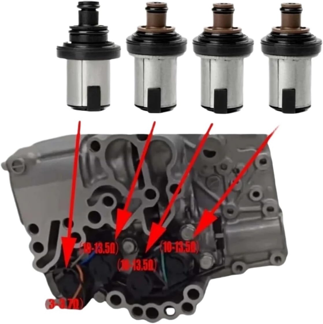 Transmission solenoid TR580 TR690 Torque Converter AWD Pressure Control & Lock-Up Fit For Subaru stable