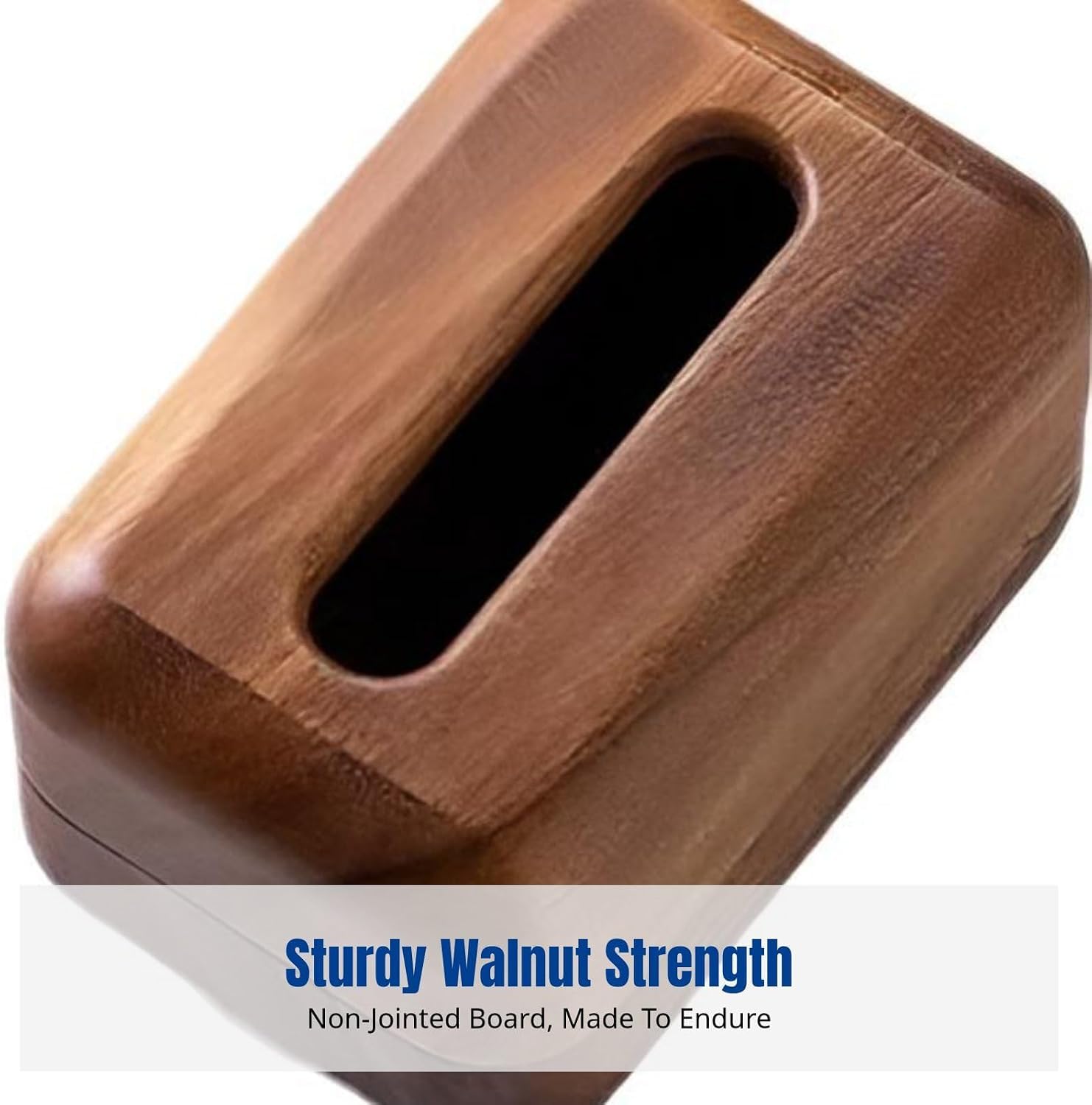 Coperchio Rettangolare in Legno per Scatola di fazzoletti Standard, Decorazione per la casa