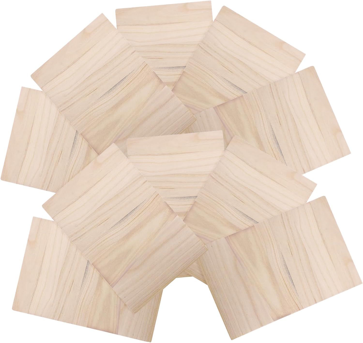 VICASKY 20Pcs Wooden Breaking Boards for Taekwondo Karate Training Durable Punching Boards with Natural Texture for Adults for Martial Arts Practice