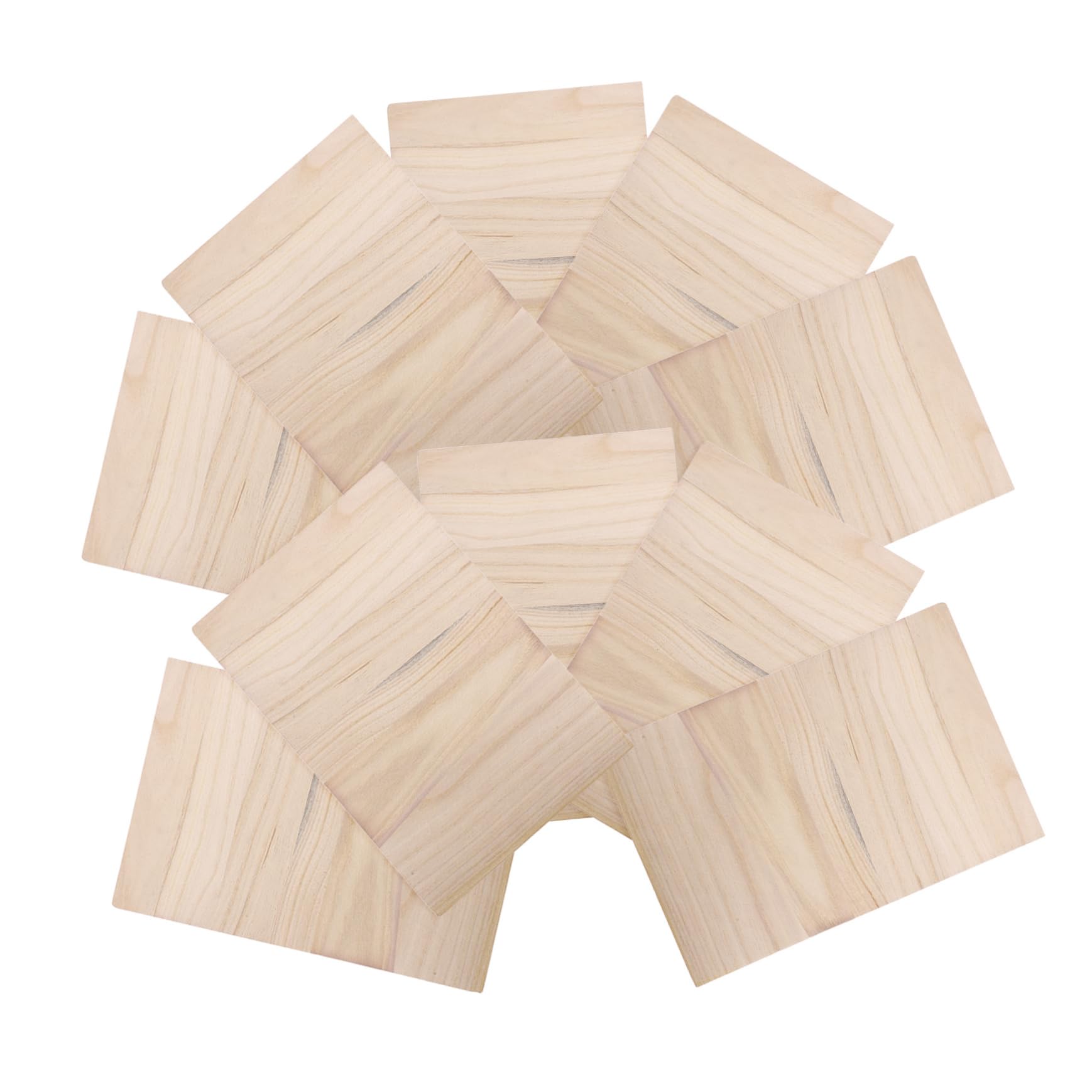 VICASKY 20Pcs Wooden Breaking Boards for Taekwondo Karate Training Durable Punching Boards with Natural Texture for Adults for Martial Arts Practice